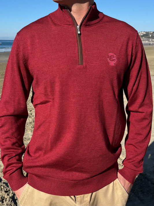 Merino Wool Quarter Zip